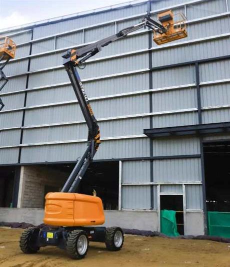 曲臂式高空作业平台