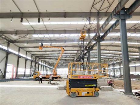 剪叉式升降平台案例