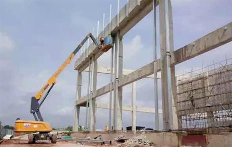 直臂式高空作业平台案例