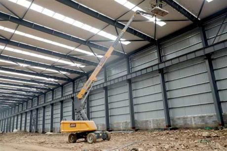 直臂式高空作业平台案例